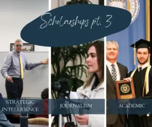 Learn about our scholarships for Strategic Intelligence | Patrick Henry